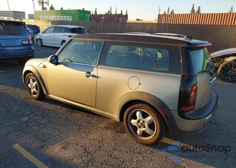 2008 Mini Cooper Clubman from USA, damaged, VIN WMWML33548TN66803